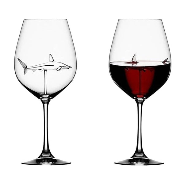 Shark Wine Glass - nachan-teststore12