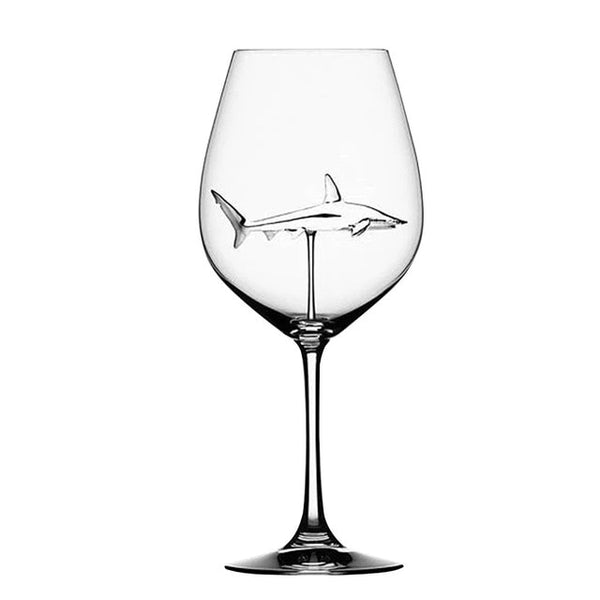 Shark Wine Glass - nachan-teststore12