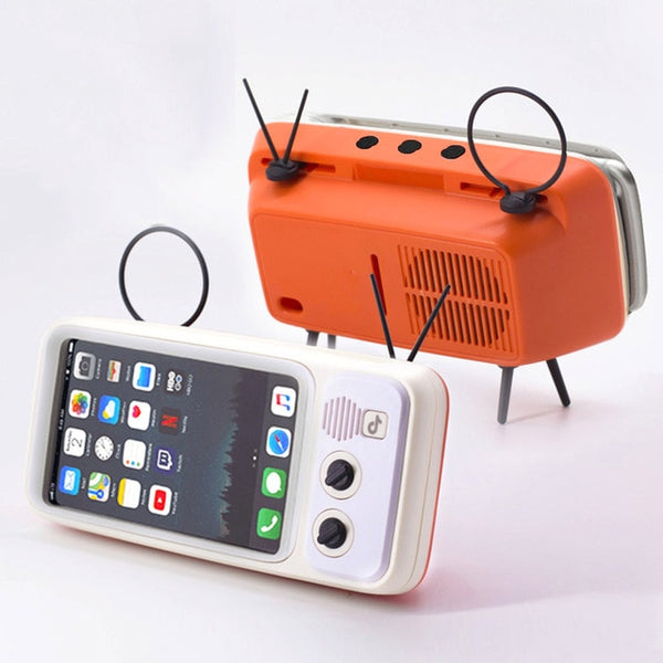 Retro TV Mobile Phone Holder - nachan-teststore12