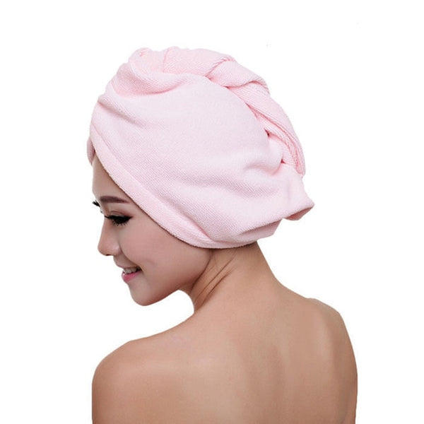 Microfiber Turban Hair Cap - nachan-teststore12