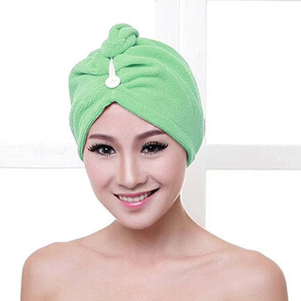 Microfiber Turban Hair Cap - nachan-teststore12